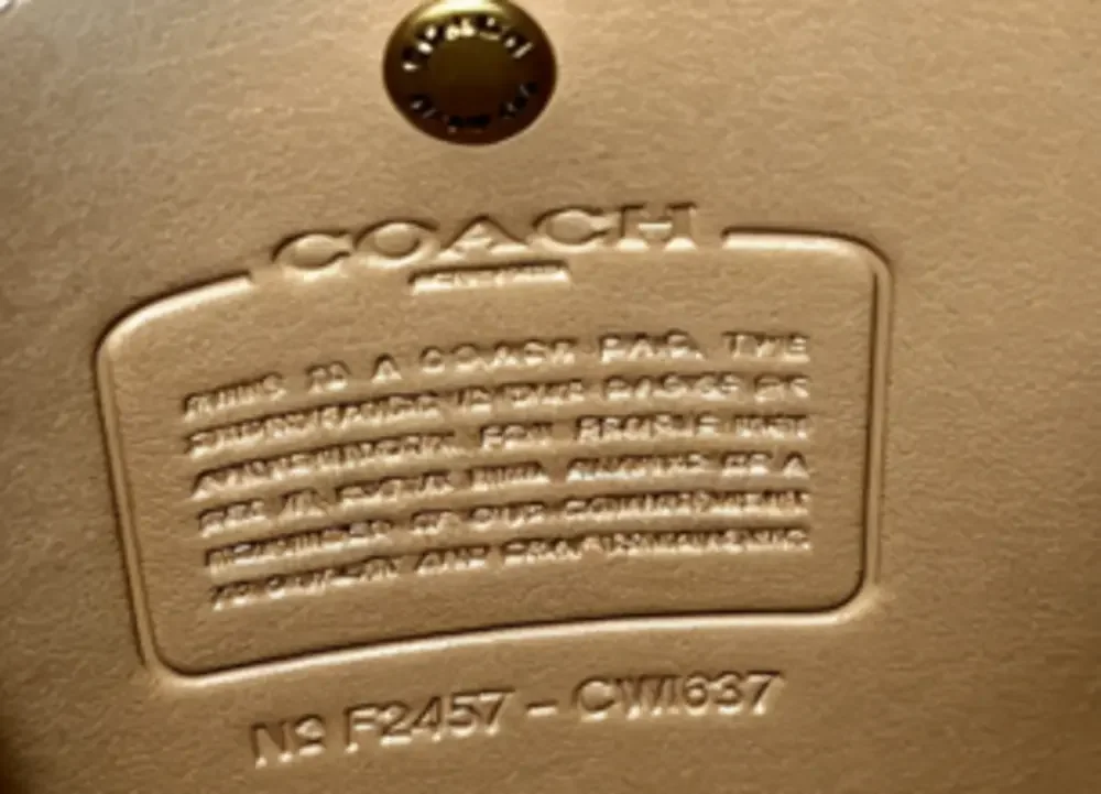 COACH Tan Suede Hobo Bag for Daily Commute/Brooklyn 28